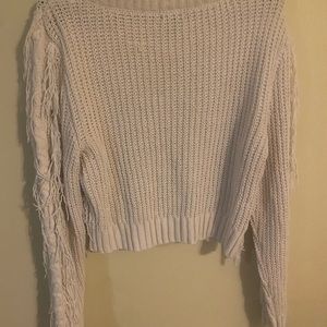 Fringe sweater